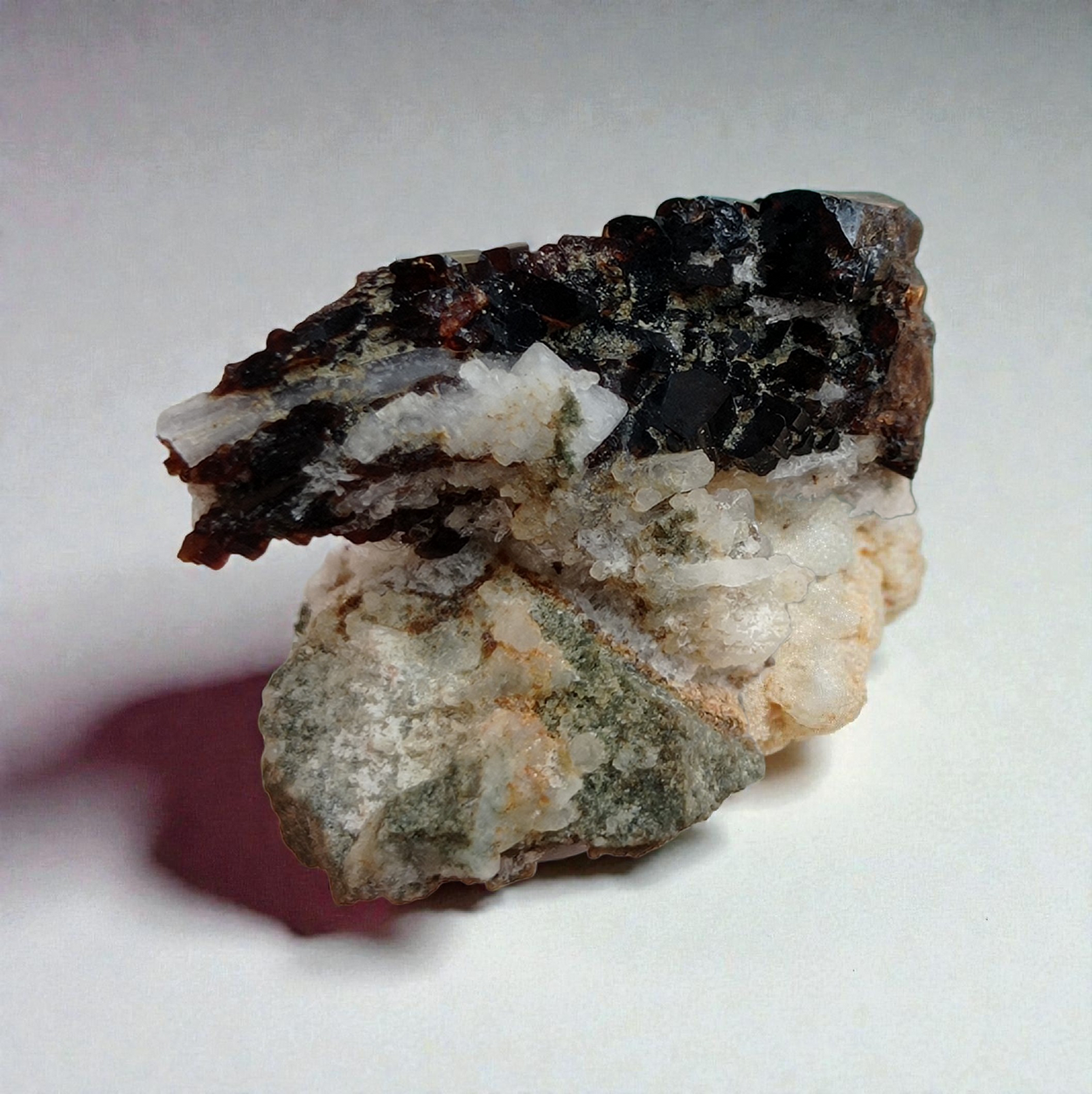 Vesuvianite With Cleavelandite