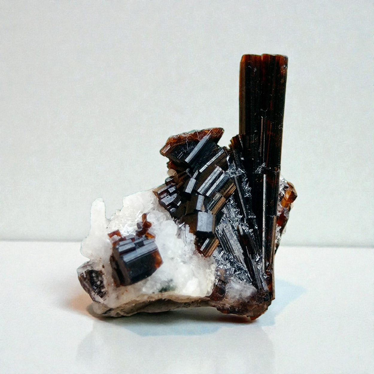 Vesuvianite With Cleavelandite