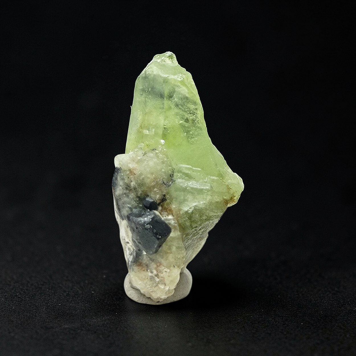 Peridot With Magnetite