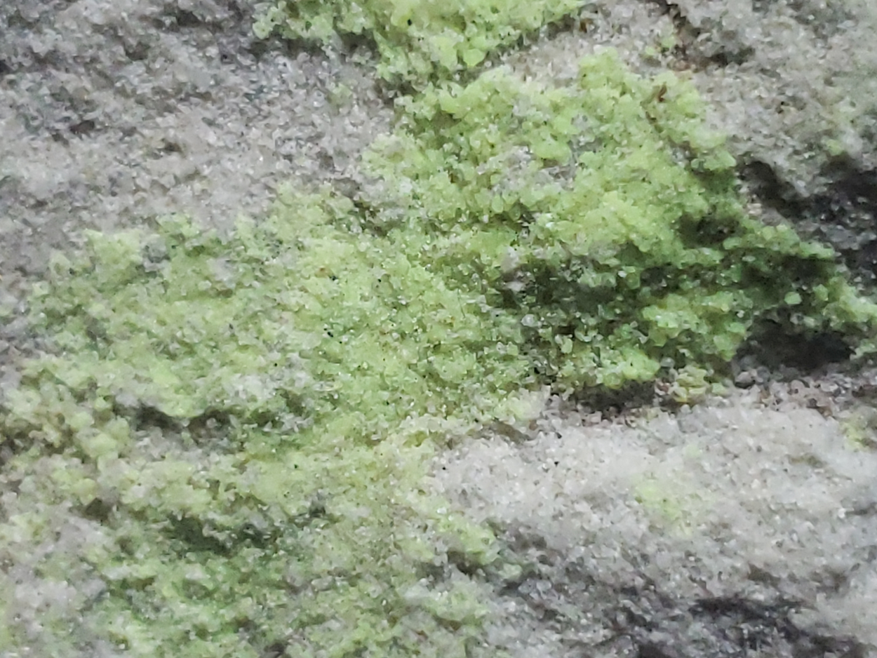 Andersonite On Sandstone