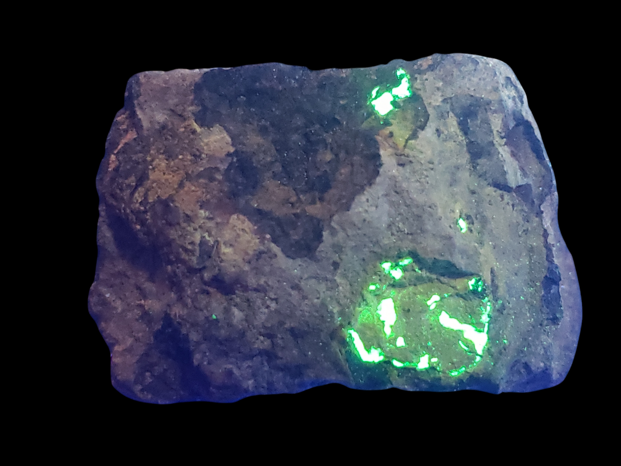 Uranopilite On Uraninite