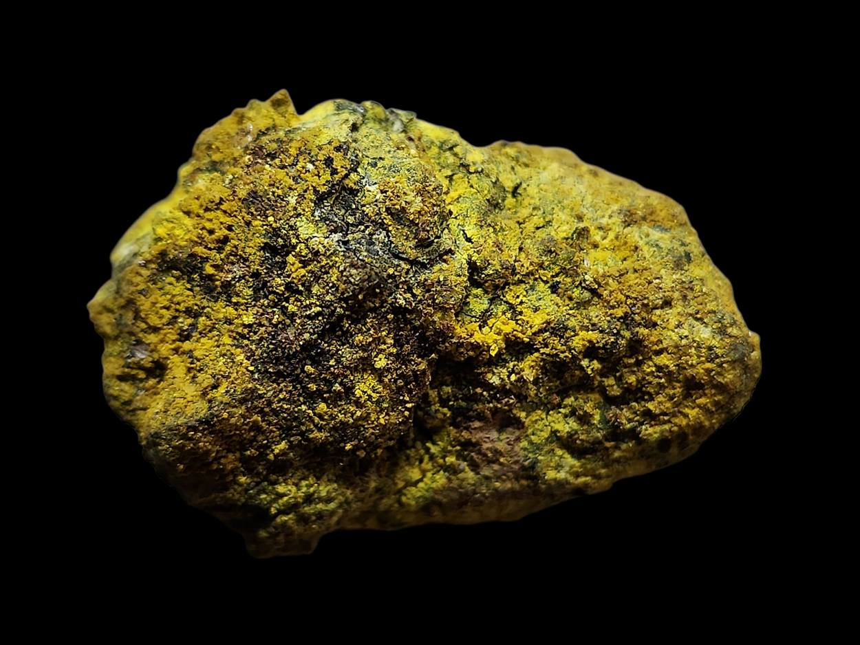 Carnotite On Uraninite