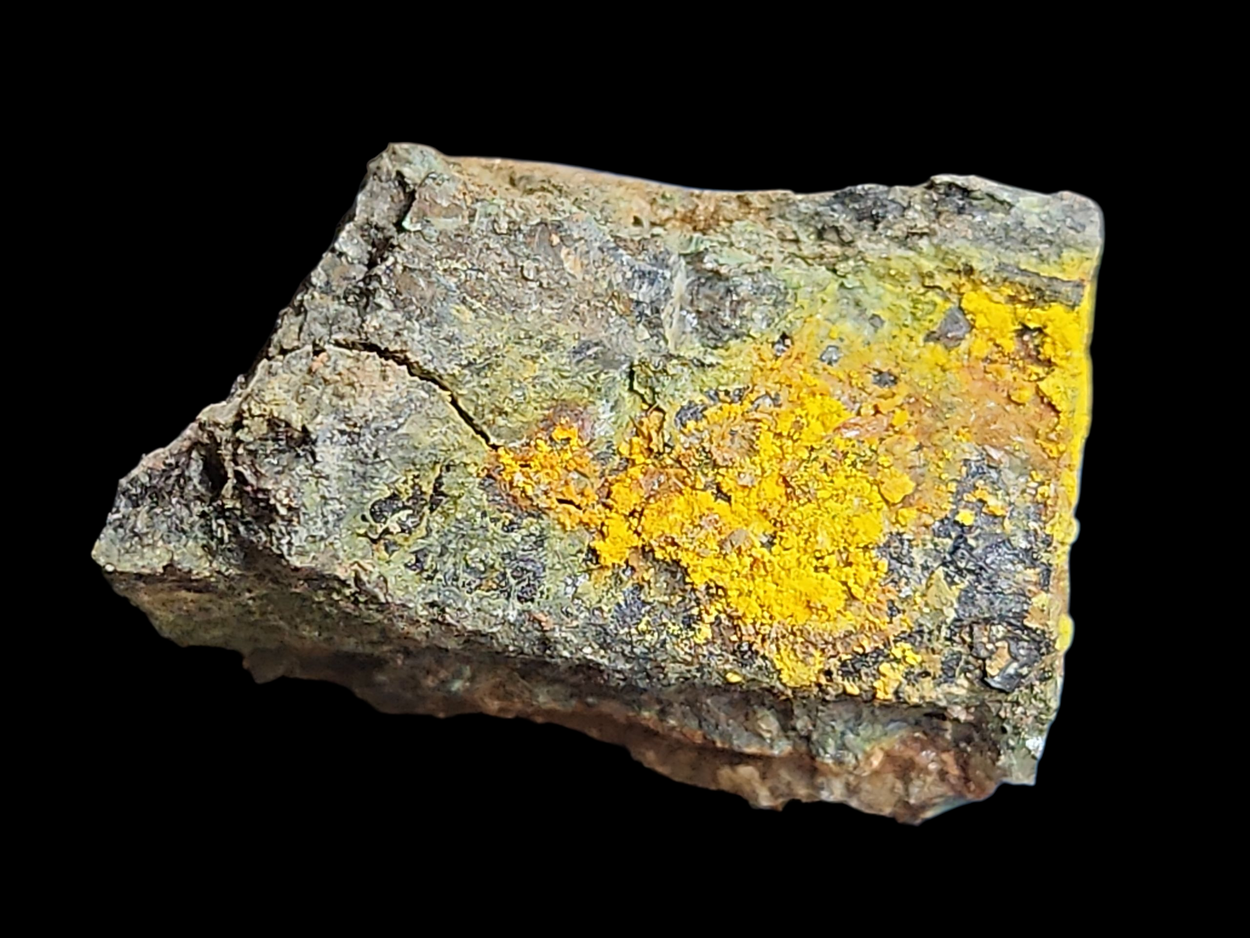 Zippeite On Uraninite