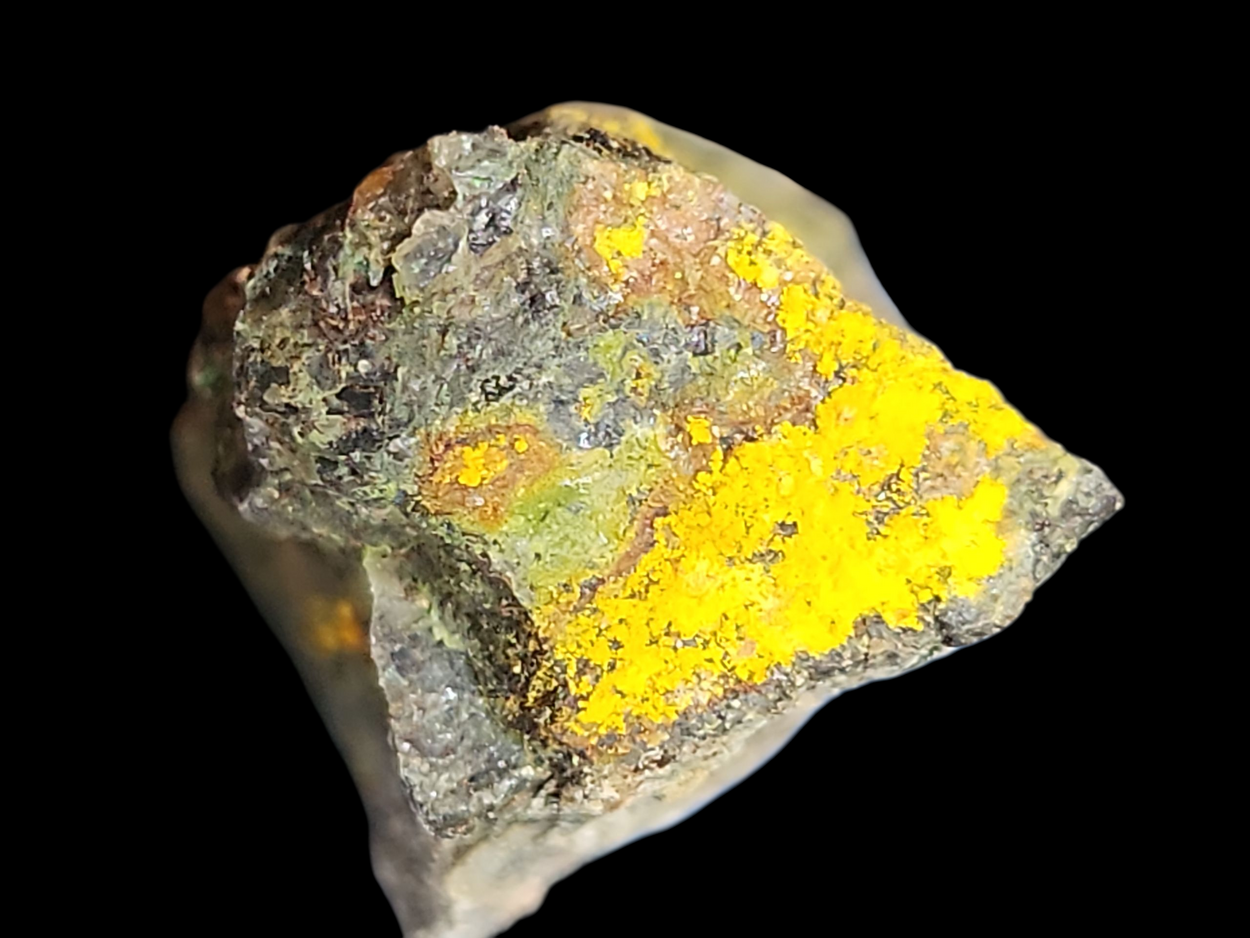 Zippeite On Uraninite