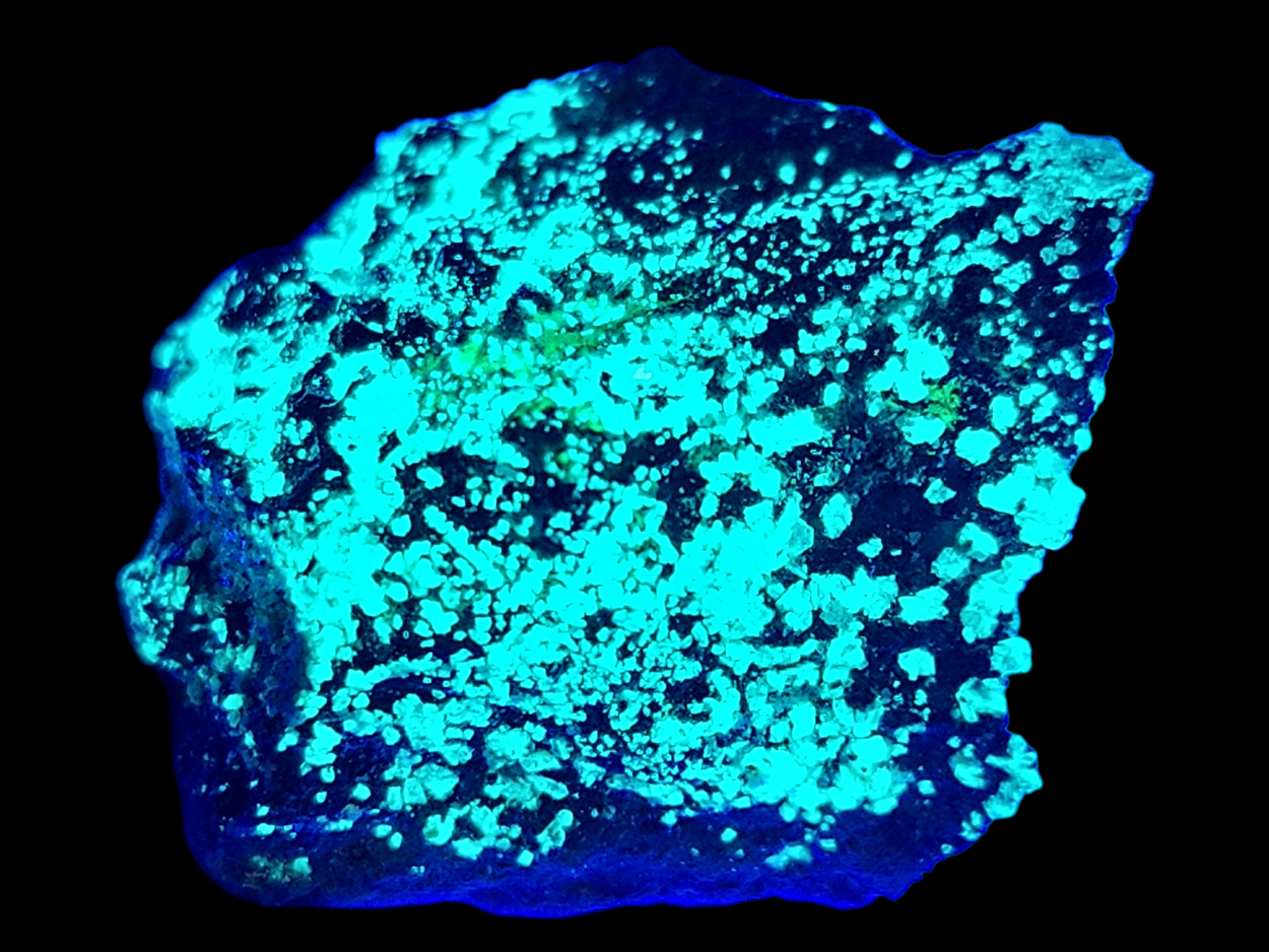 Andersonite With Uraninite & Pyrite