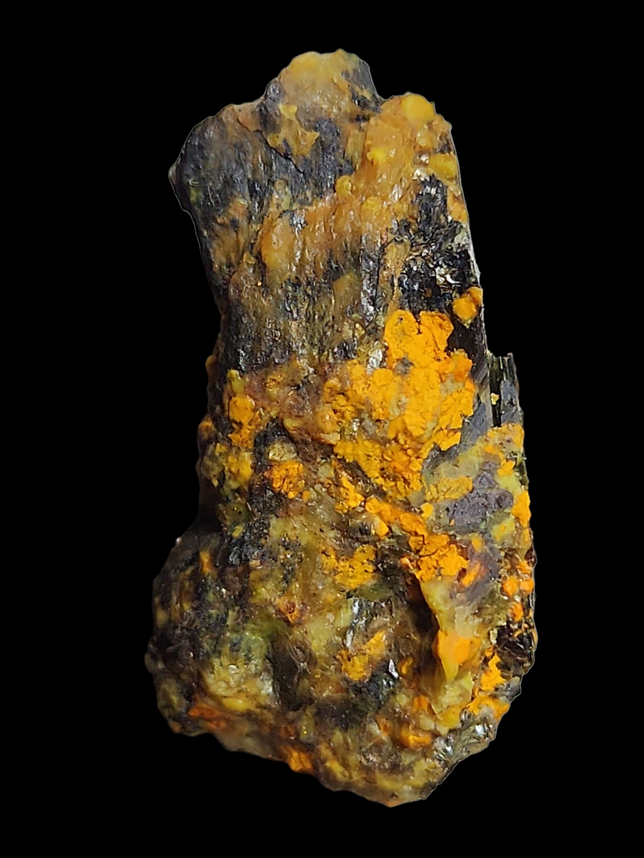 Gummite With Uraninite & Mica