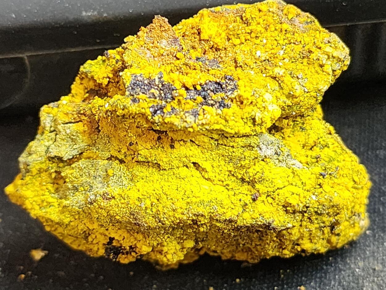 Carnotite On Uraninite
