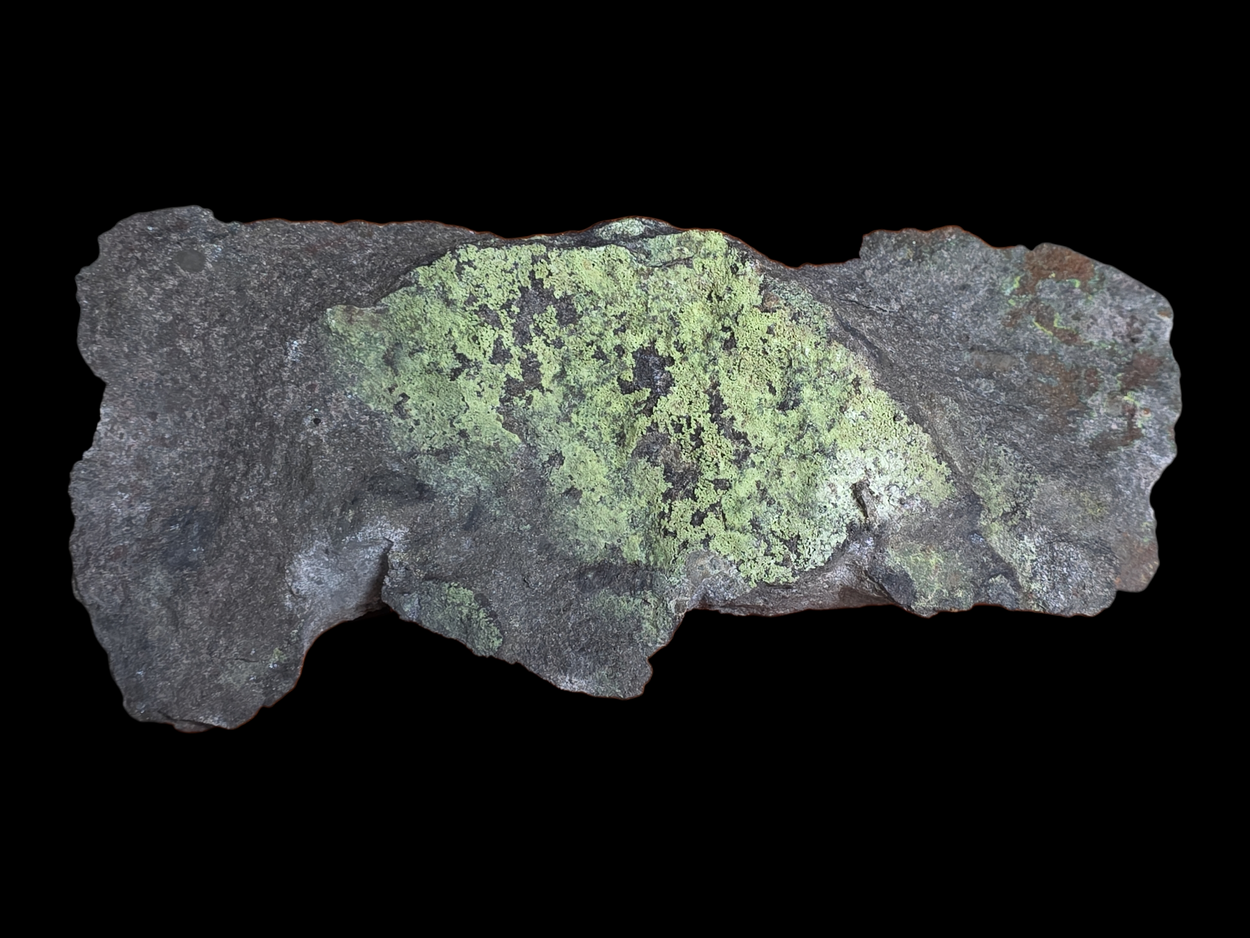 Andersonite On Uraninite In Sandstone With Pyrite