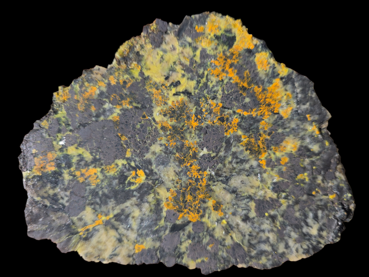 Gummite With Uraninite & Autunite