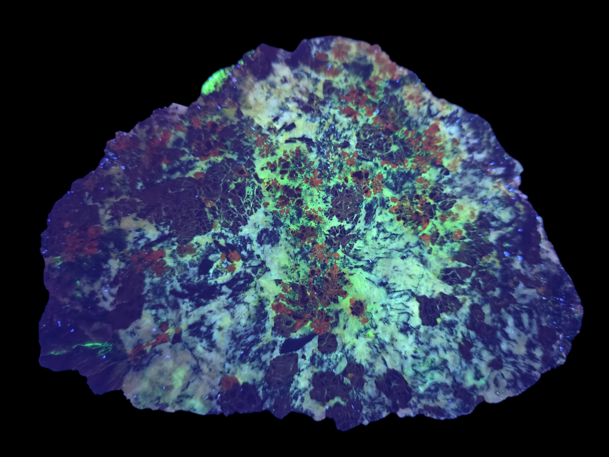 Gummite With Uraninite & Autunite