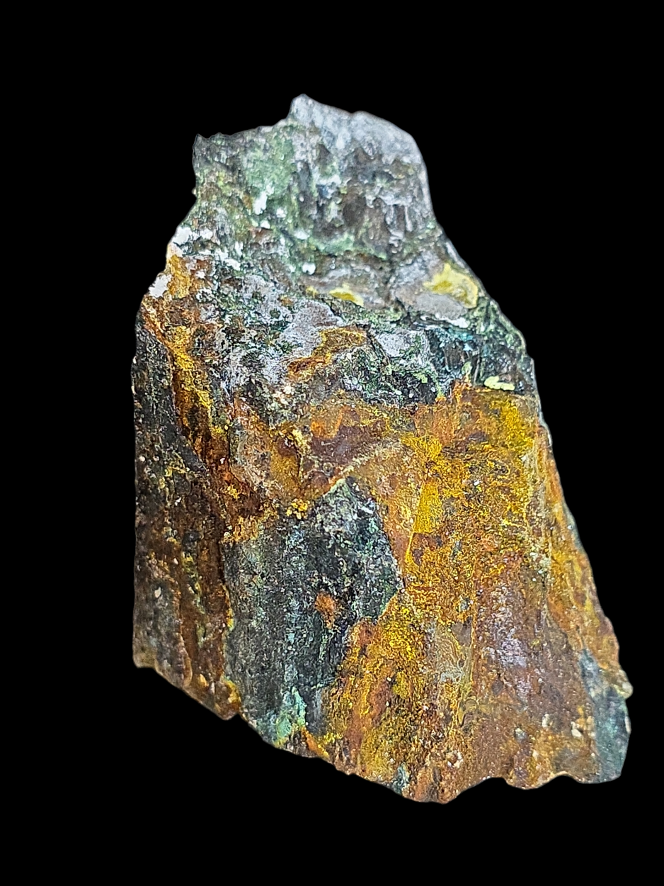 Andersonite With Natrozippeite Psm Petrified Wood