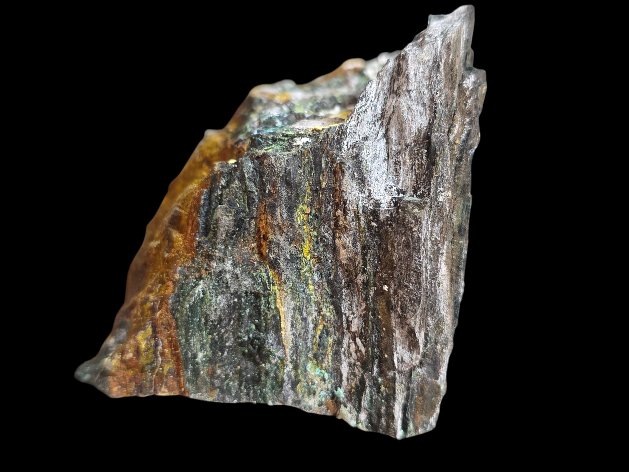 Andersonite With Natrozippeite Psm Petrified Wood
