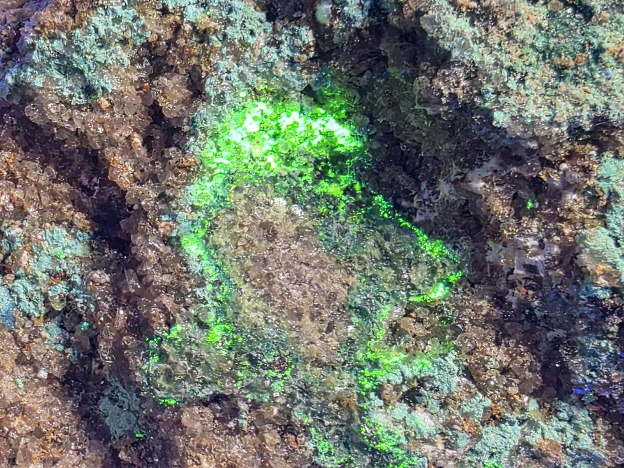 D'Ansite With Brochantite