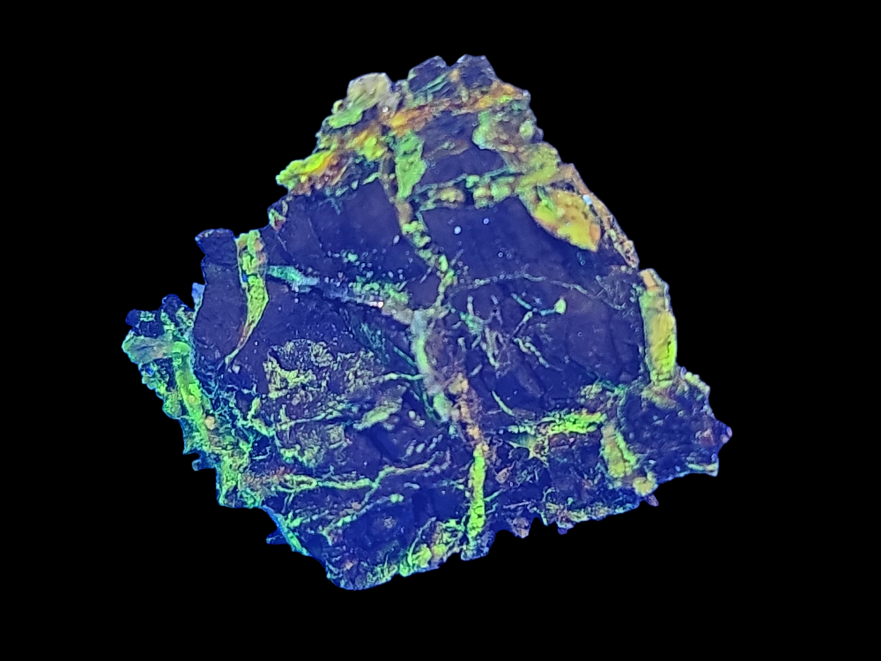 Becquerelite With Uraninite & Schoepite Psm Ianthinite