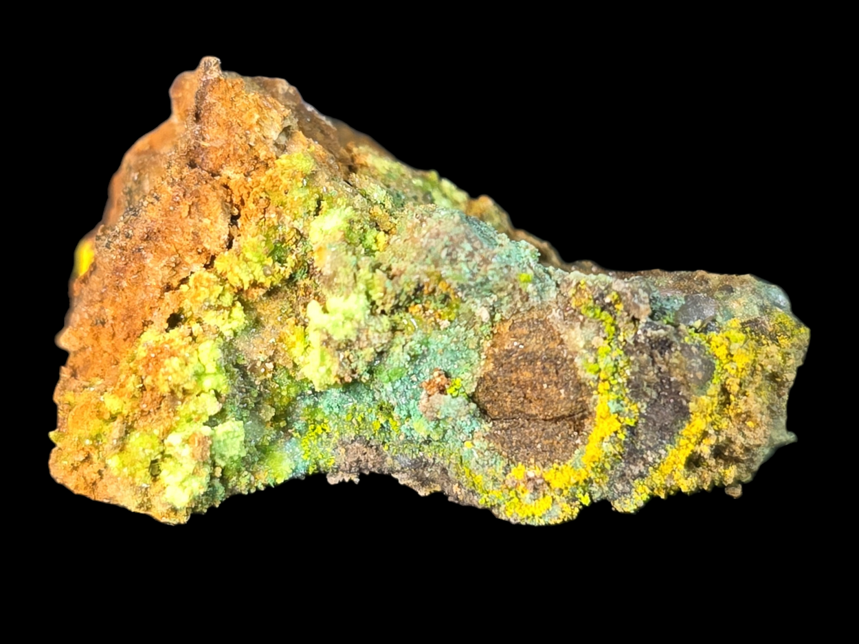 Johannite With Zippeite