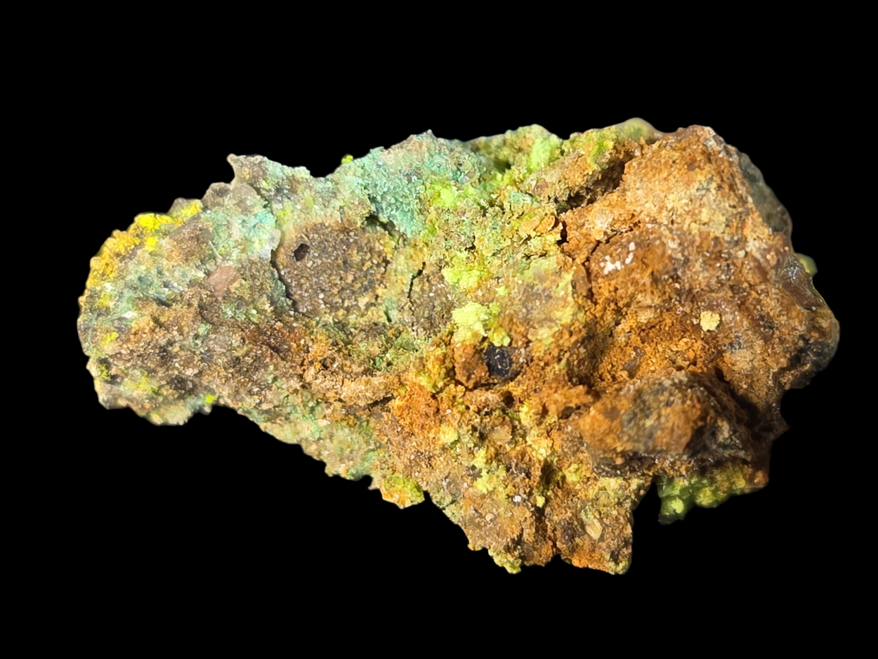 Johannite With Zippeite