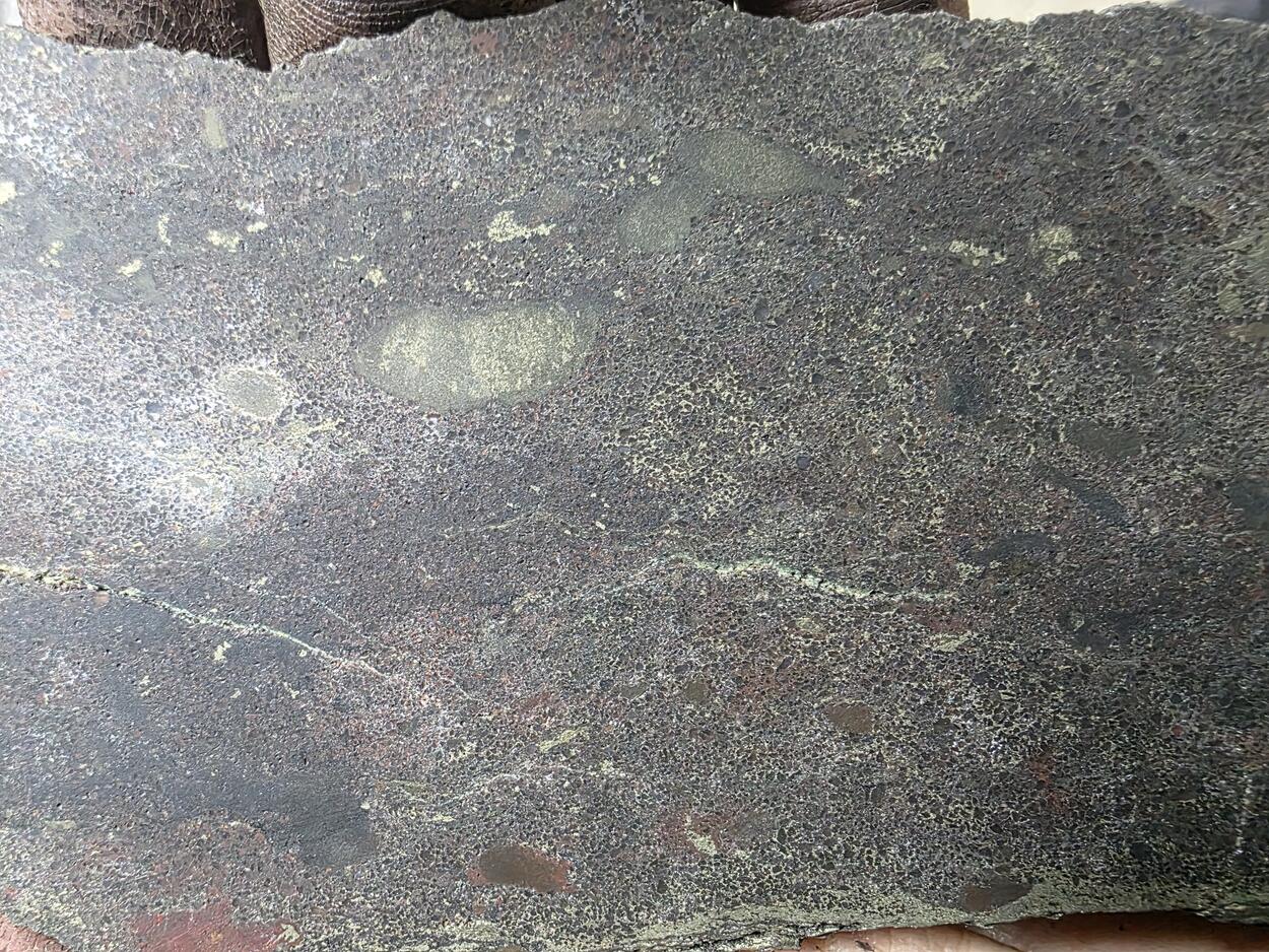 Andersonite With Uraninite & Pyrite In Sandstone