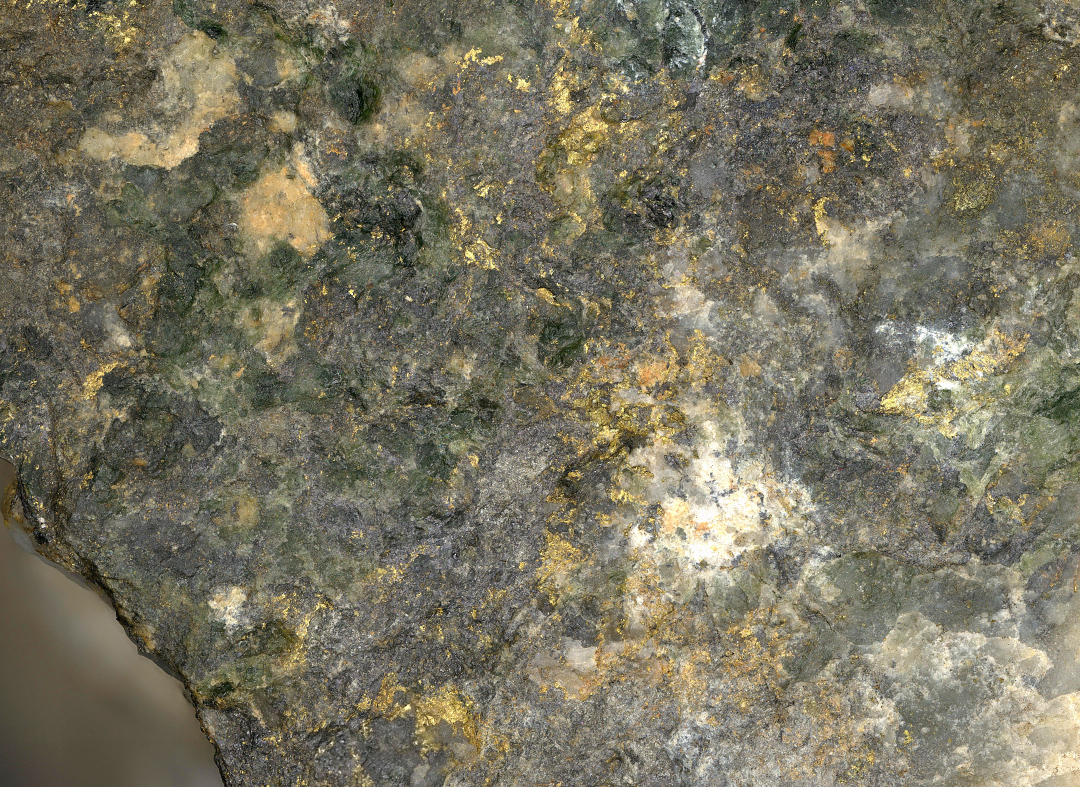 Native Gold & Tetradymite