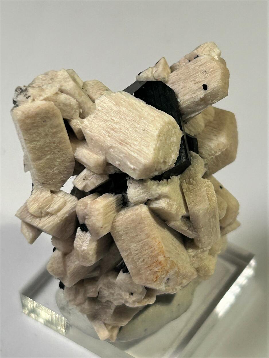 Schorl With Feldspar