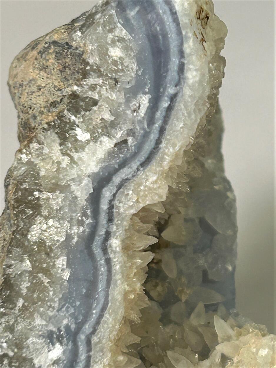 Chalcedony With Quartz