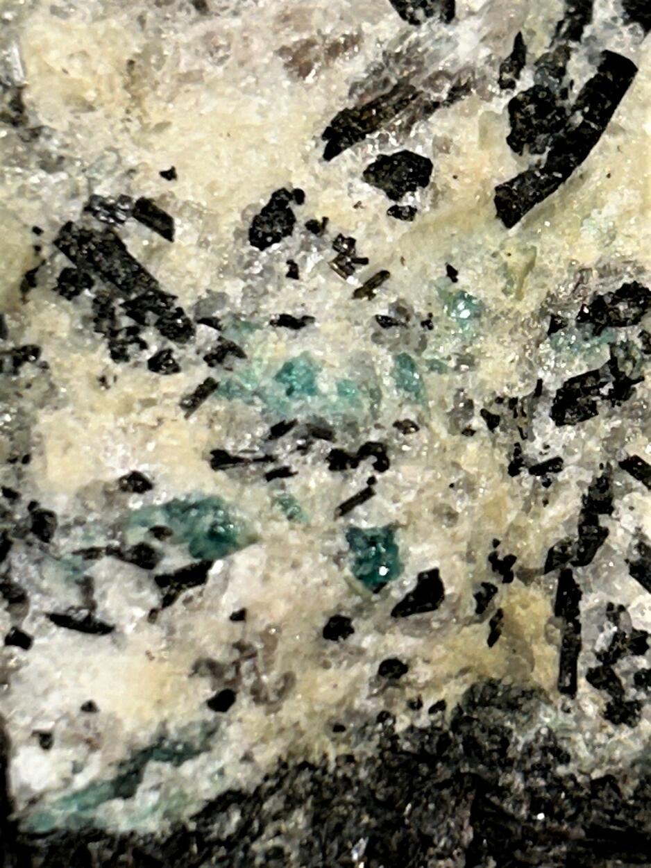 Emerald With Schorl & Muscovite