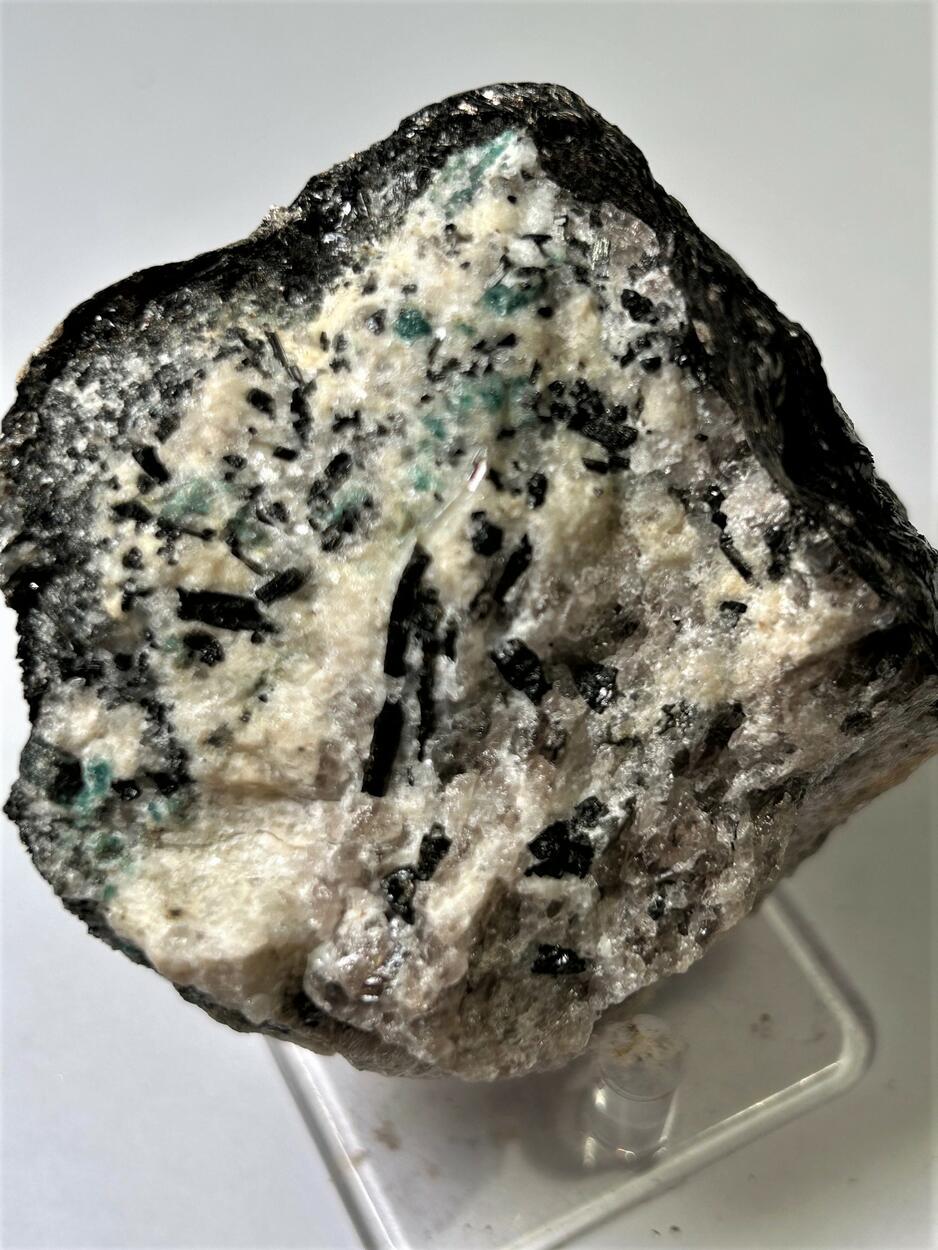 Emerald With Schorl & Muscovite