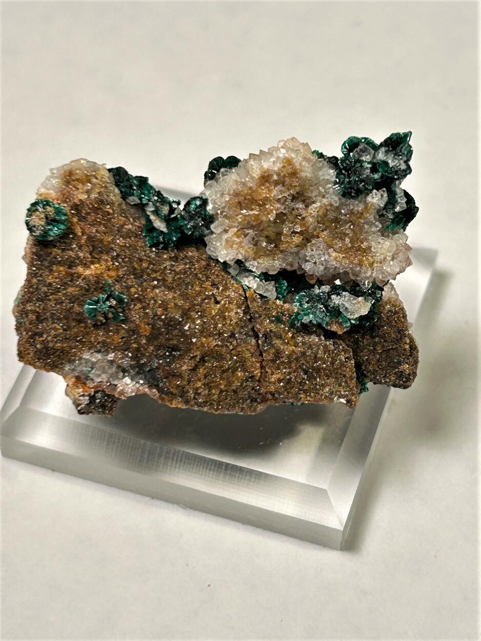 Malachite & Quartz