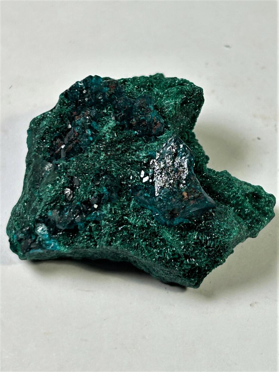 Dioptase With Malachite