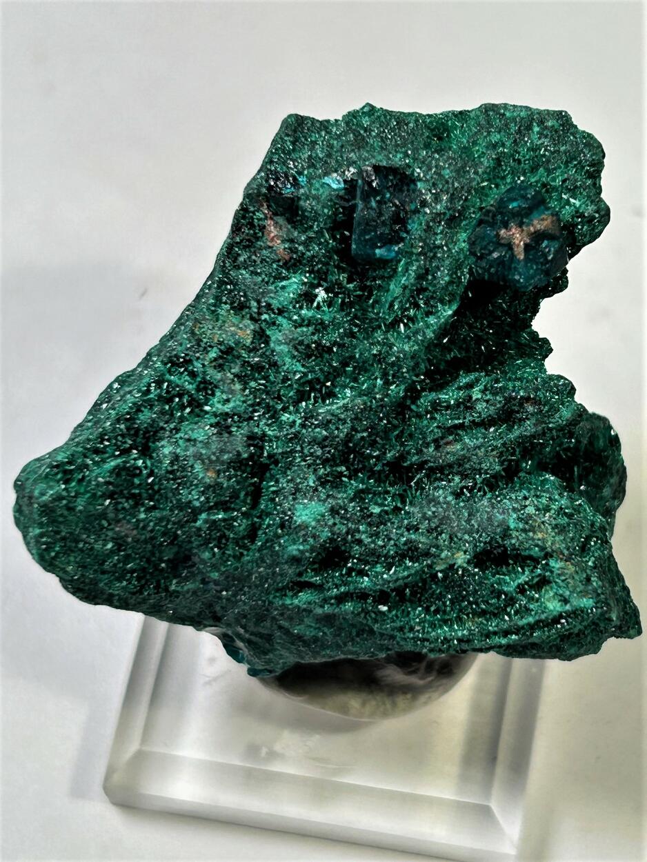 Dioptase With Malachite