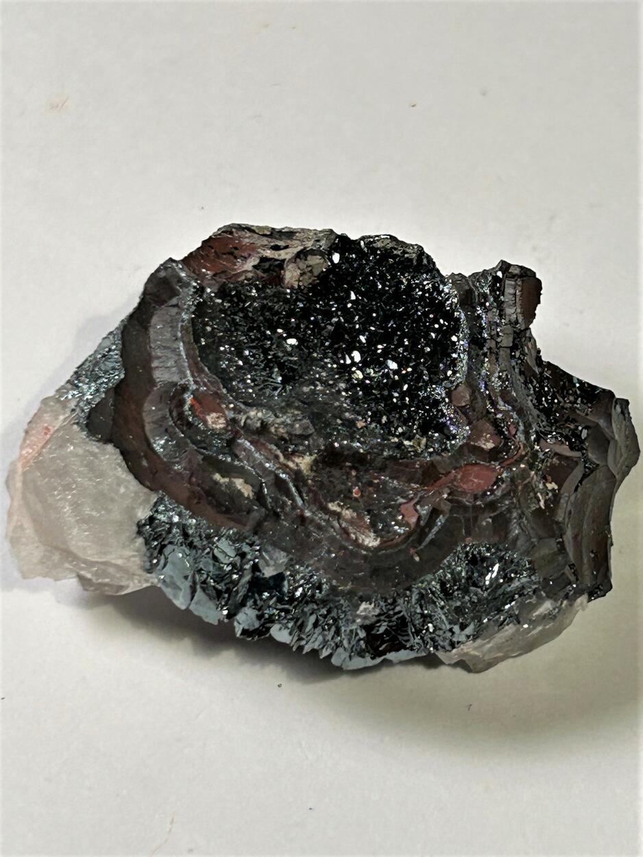 Hematite With Quartz