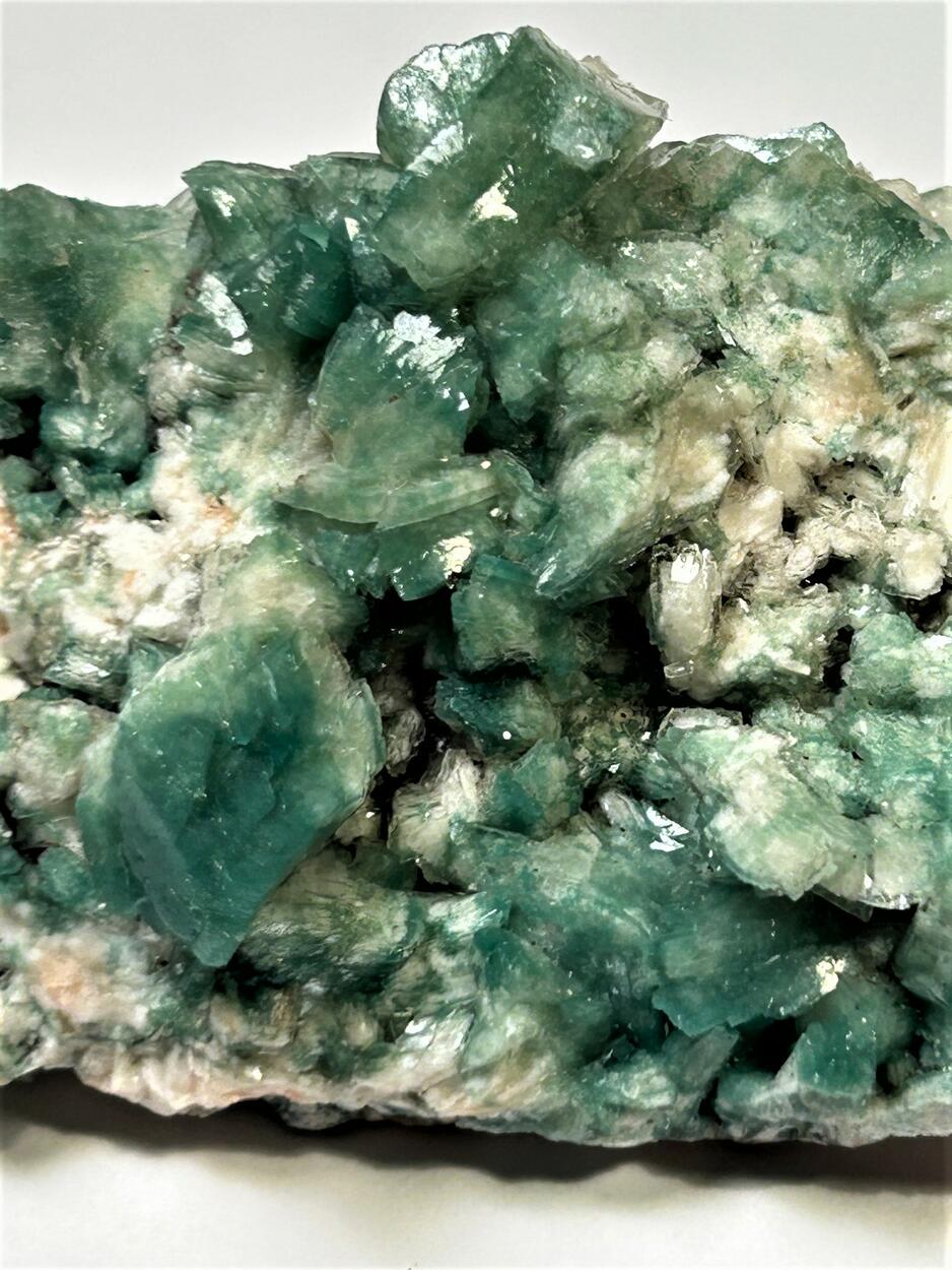 Heulandite With Celadonite Inclusions