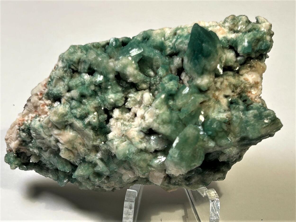 Heulandite With Celadonite Inclusions