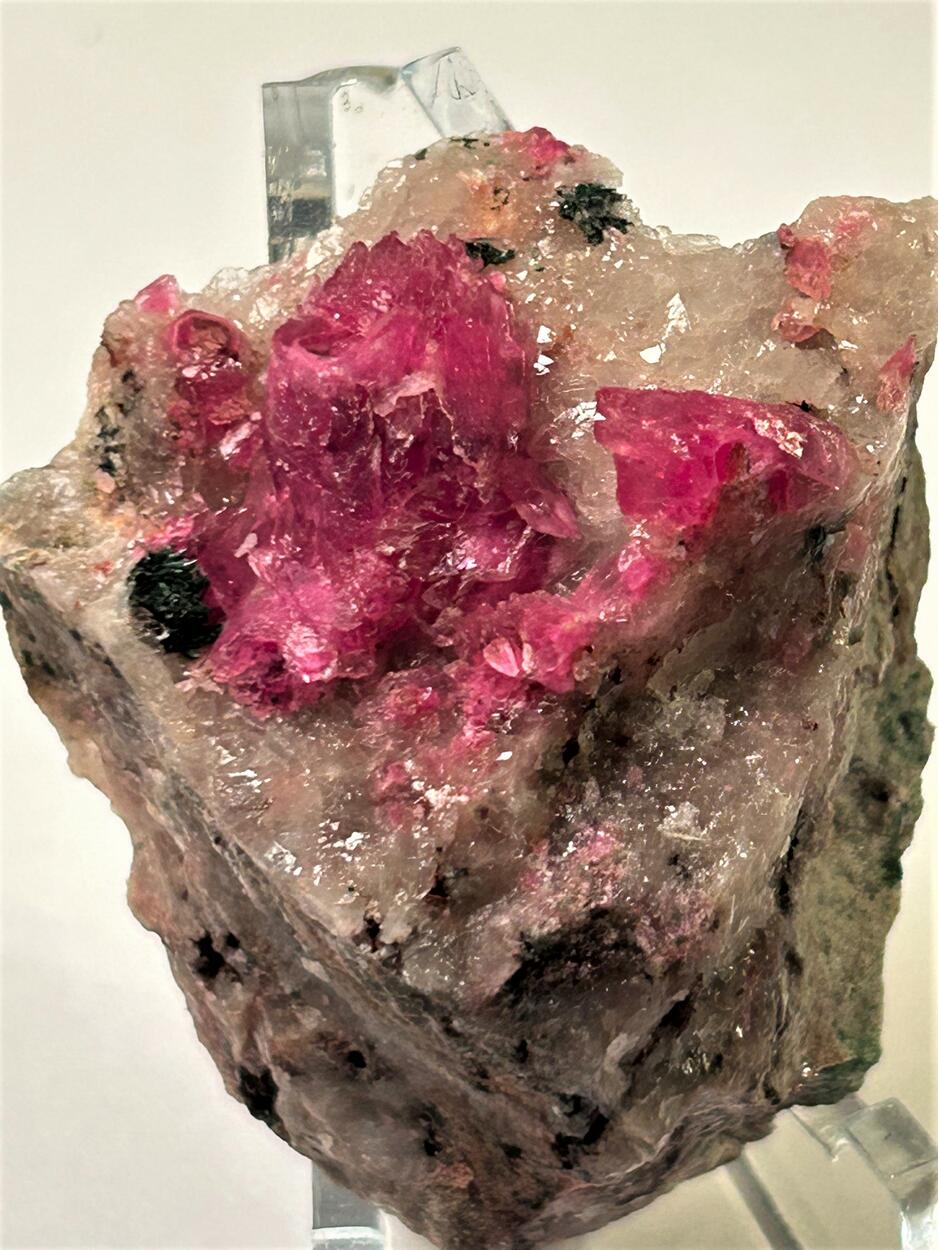 Cobaltoan Calcite Malachite & Quartz