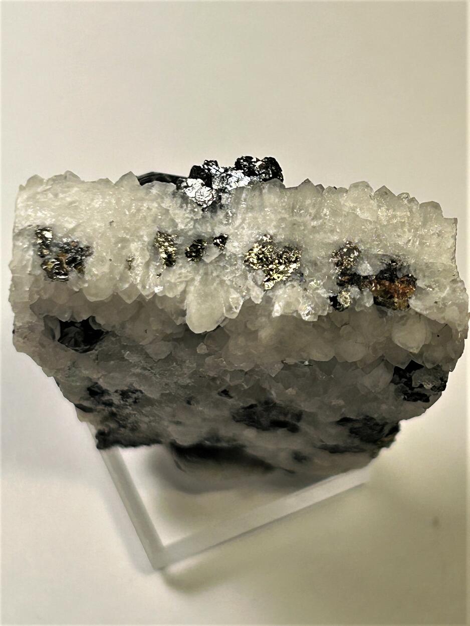 Tennantite On Quartz