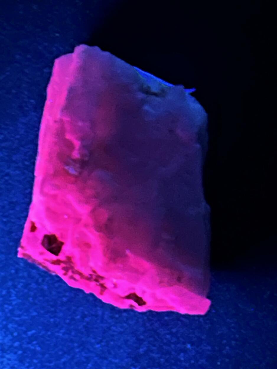 Spessartine On Calcite