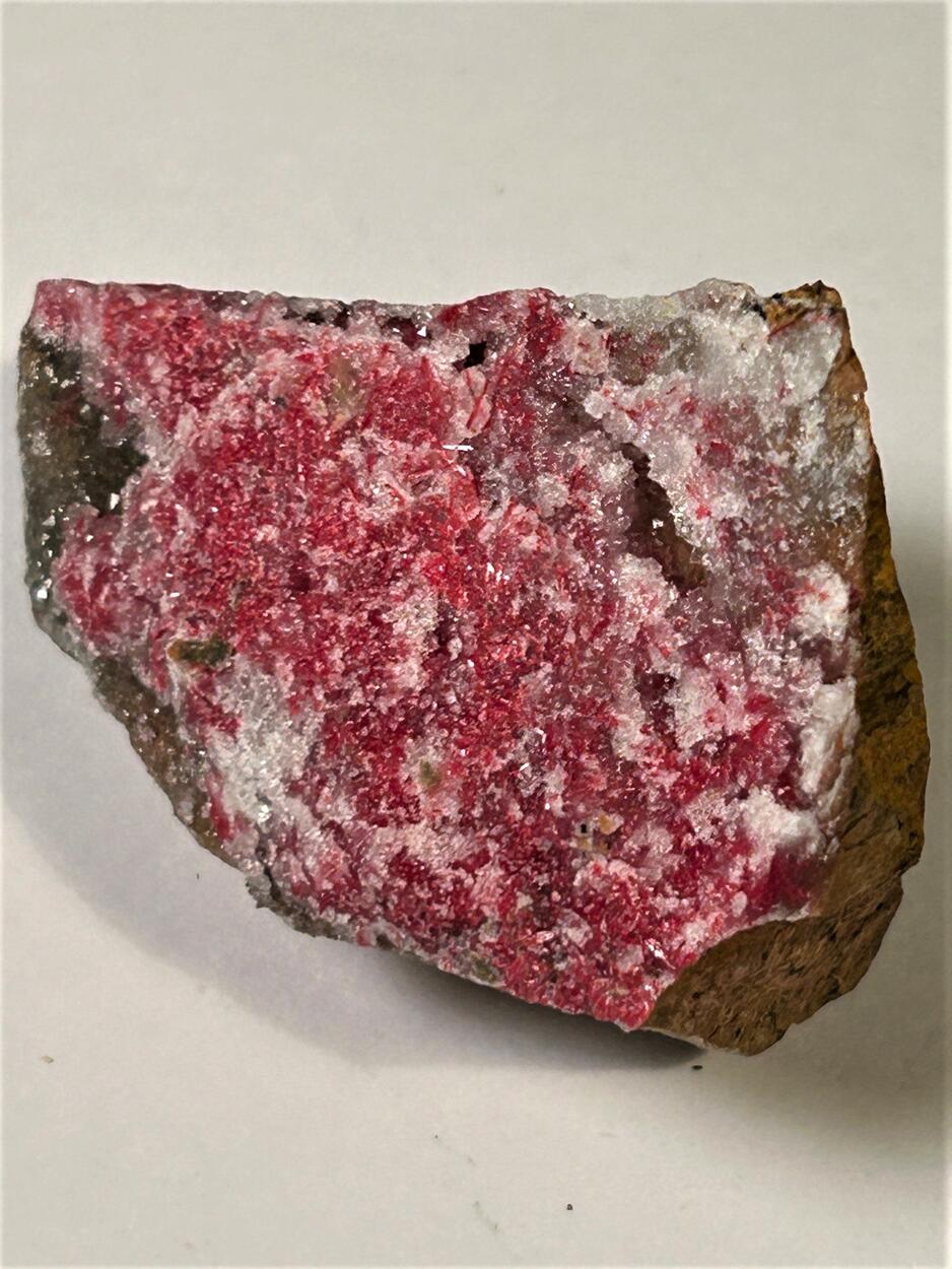 Cinnabar With Quartz