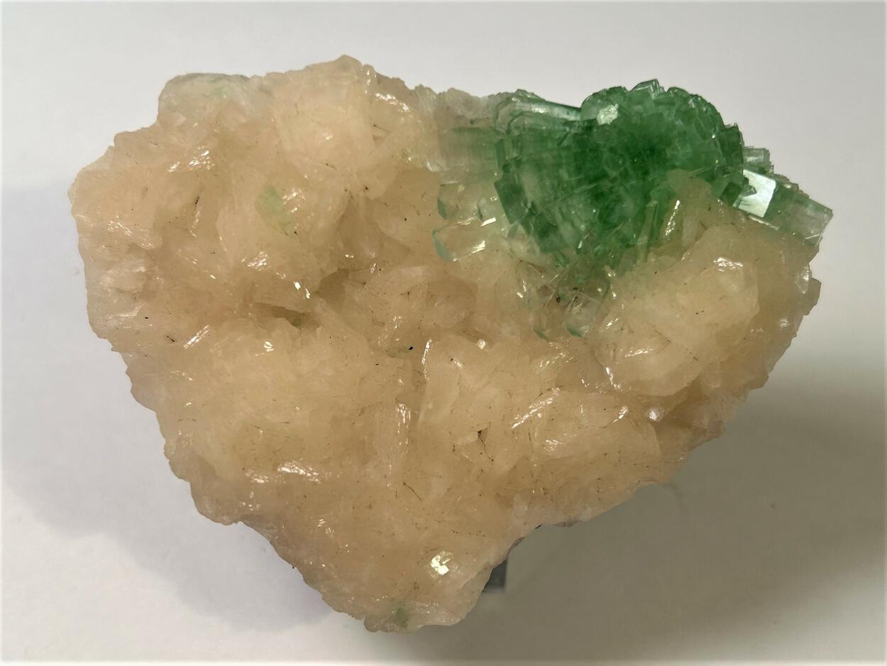 Apophyllite On Stilbite