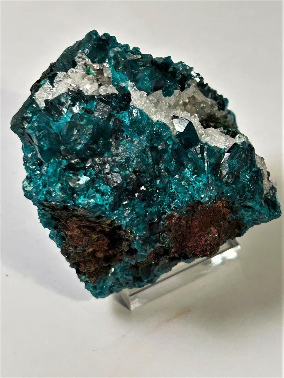Dioptase Malachite & Quartz