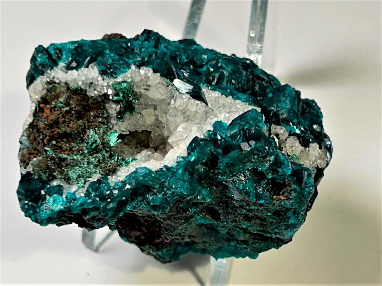 Dioptase Malachite & Quartz