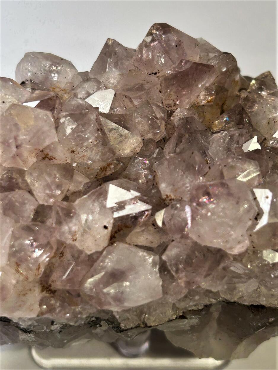 Amethyst On Quartz