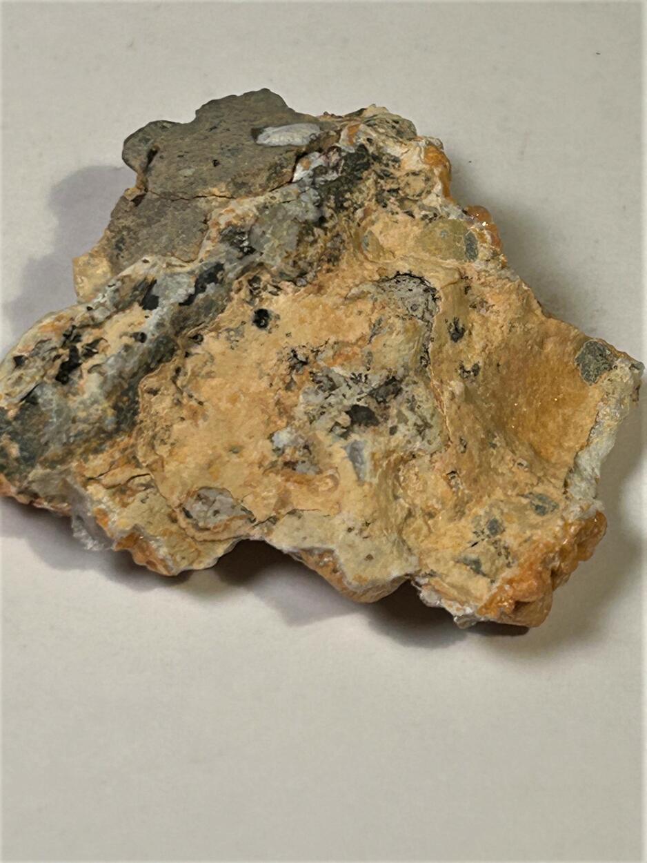 Siderite On Calcite With Quartz