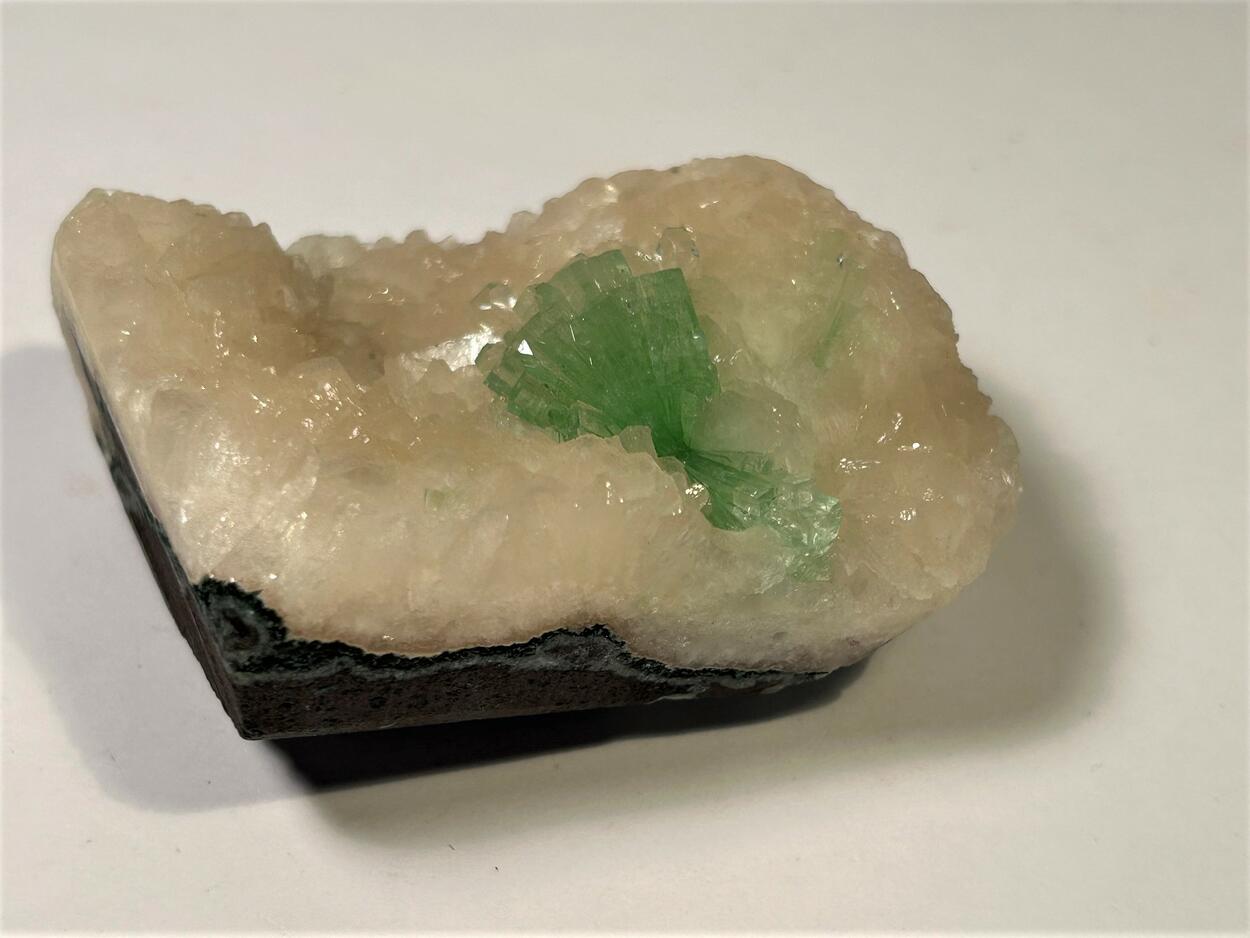 Apophyllite On Stilbite