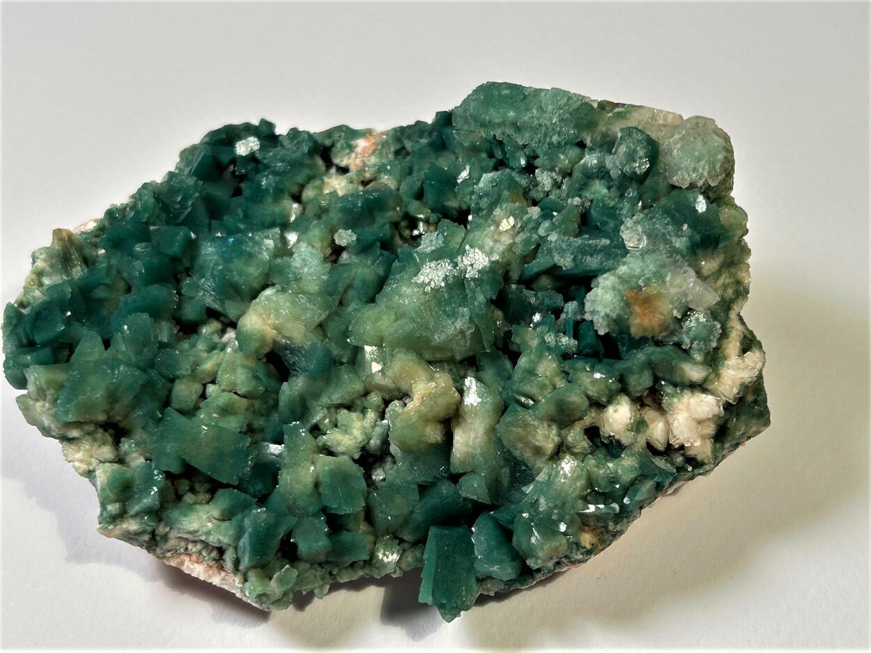 Heulandite With Celadonite Inclusions