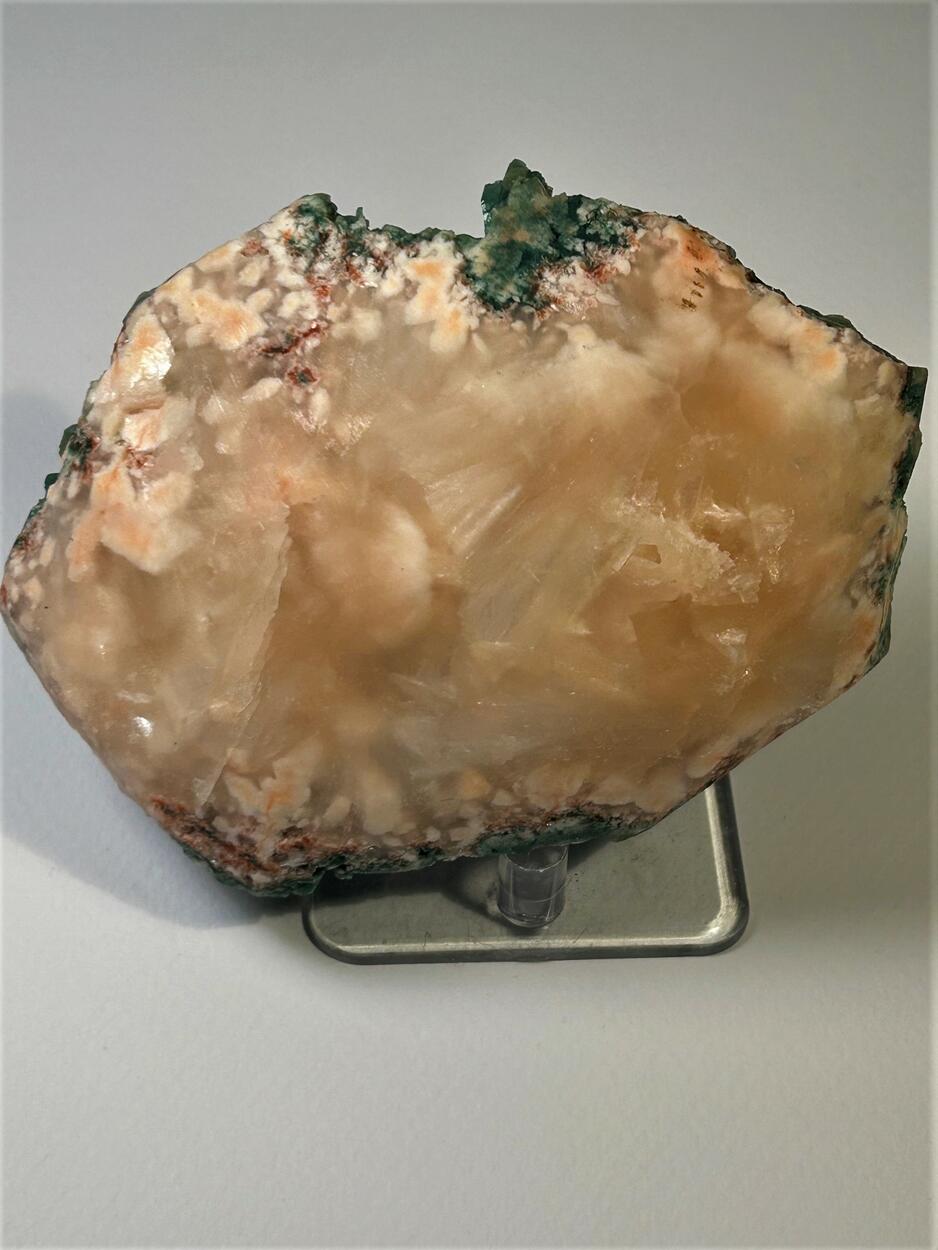 Heulandite With Celadonite Inclusions
