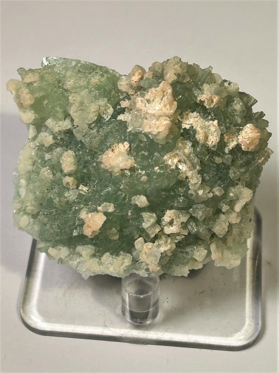 Prehnite With Feldspar