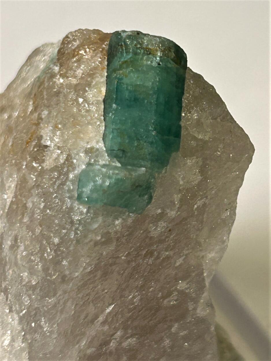 Emerald In Quartz