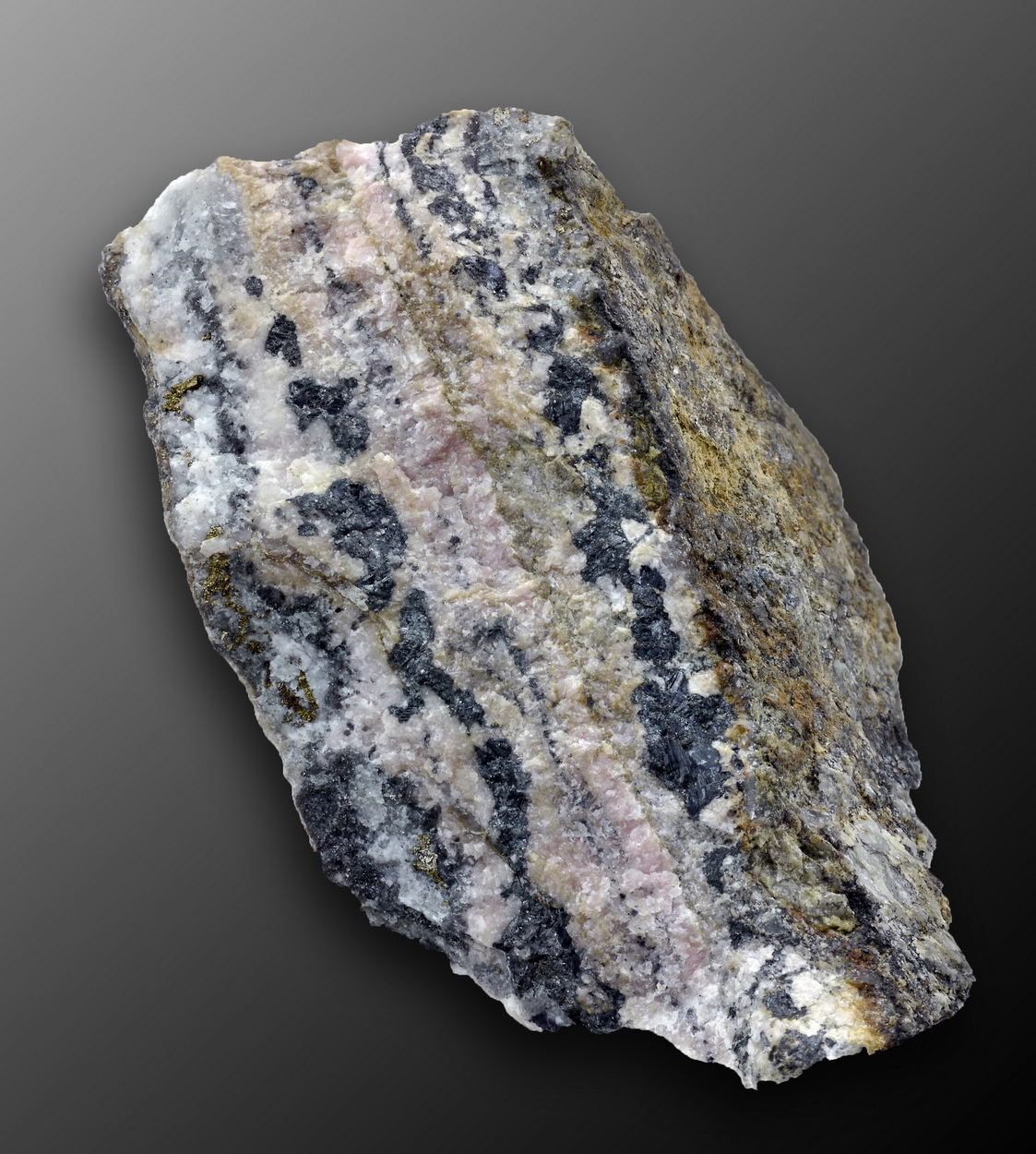 Freibergite & Argentite Rhodochrosite