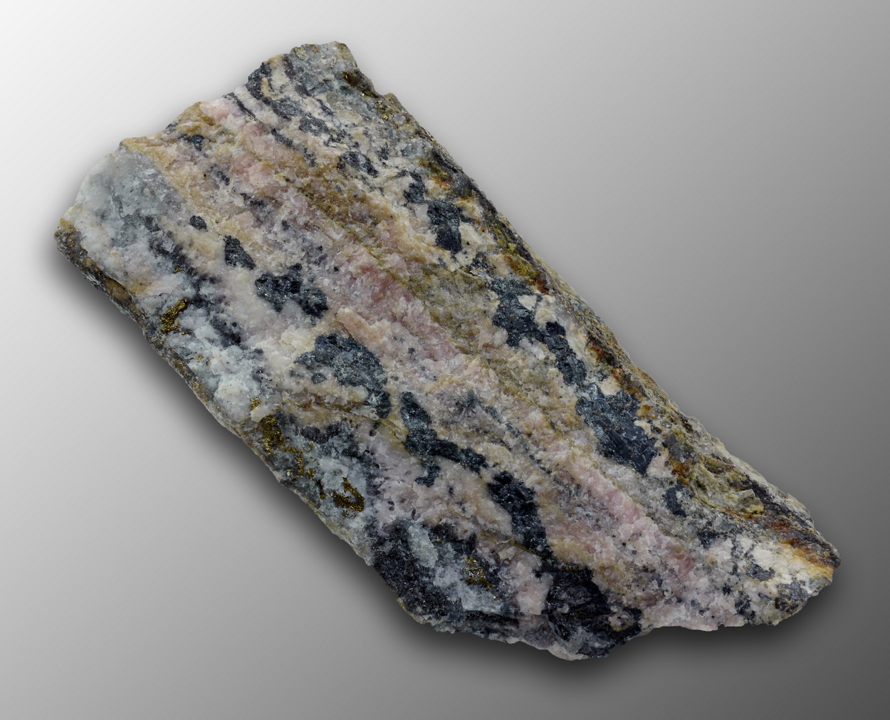Freibergite & Argentite Rhodochrosite