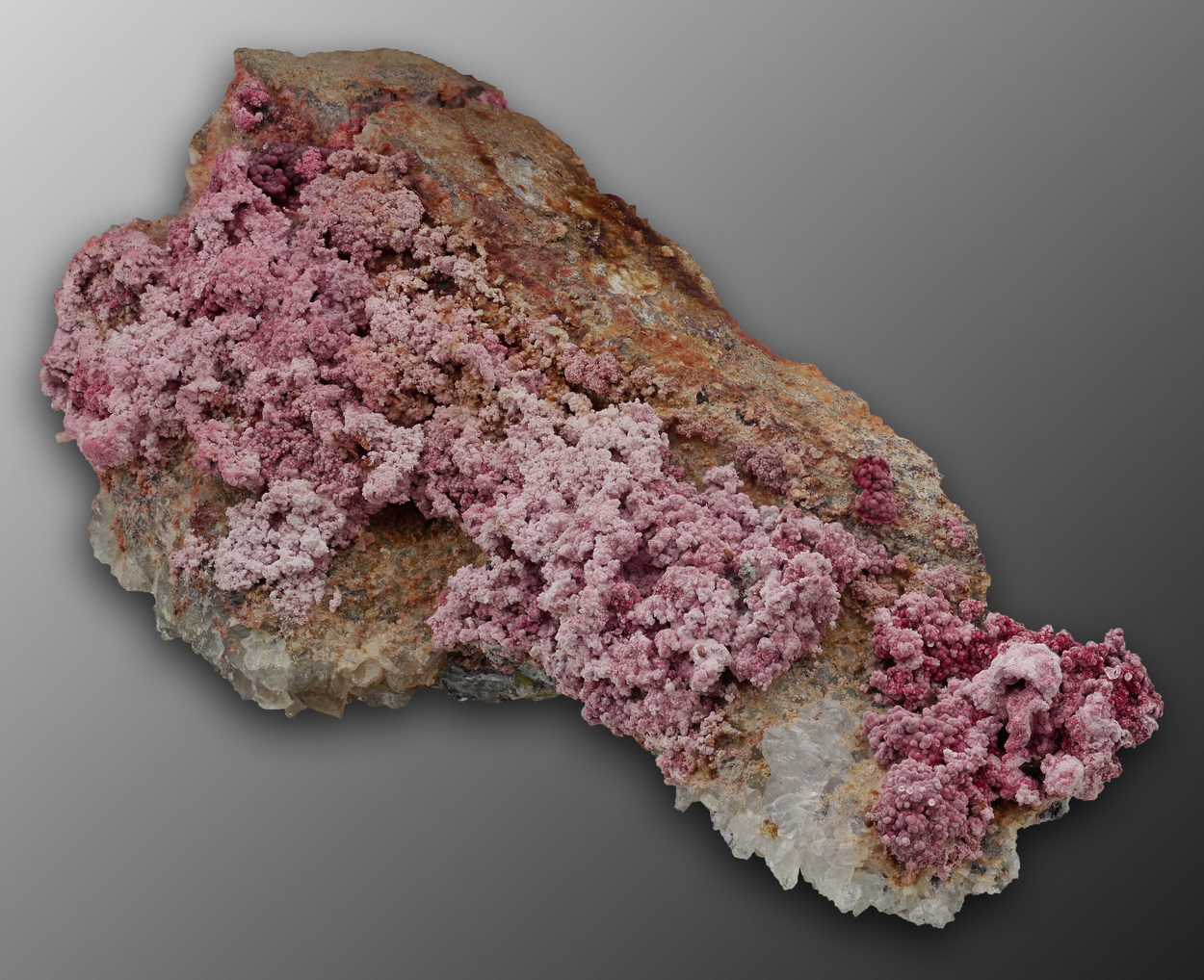 Erythrite On Skutterudite