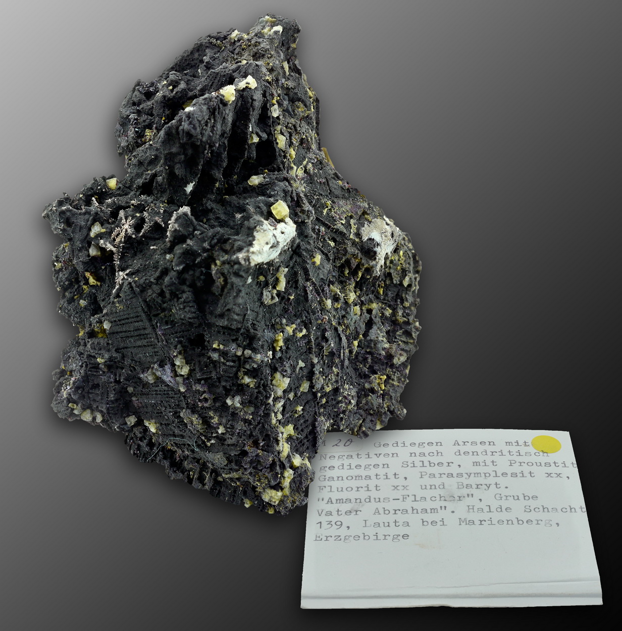 Proustite & Native Silver